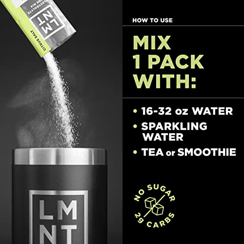LMNT Zero-Sugar Electrolytes - Variety Salt - Hydration Powder Packets - No Dodgy Ingred