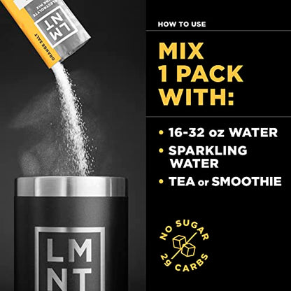 LMNT Zero-Sugar Electrolytes - Variety Salt - Hydration Powder Packets - No Dodgy Ingred