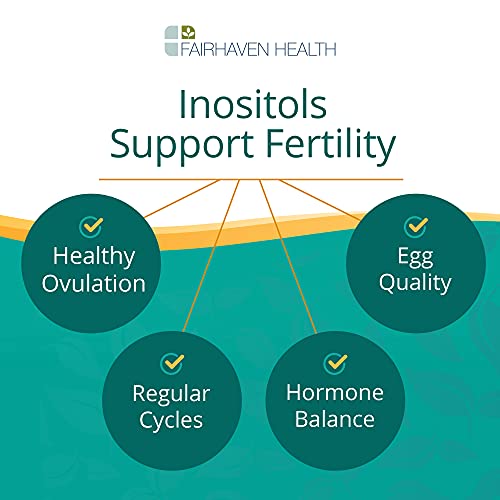 Fairhaven Health Myo-Inositol and D-Chiro Inositol Supplement - 40:1 Ratio - Female