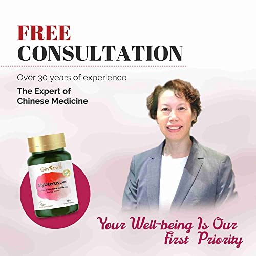 GinSen MyUterus Care for Women’s Warm Uterus, Pregnancy & Menstrual Wellness