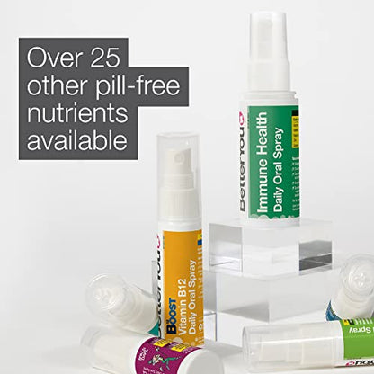 BetterYou Boost Vitamin B12 Daily Oral Spray, Pill-free Vitamin B12 Supplement for Energy