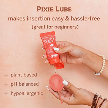 Pixie Menstrual Disc Kit - Best Period Disc Starter Kit - 2 Discs, 20 Wipes, Wash, Lube, Public Restroom