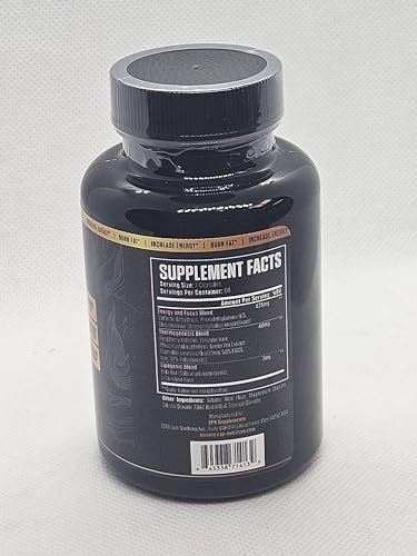 1080p Thermogenic Energy Burn - #1 Rated Energy & Pre Workout for Men & Women