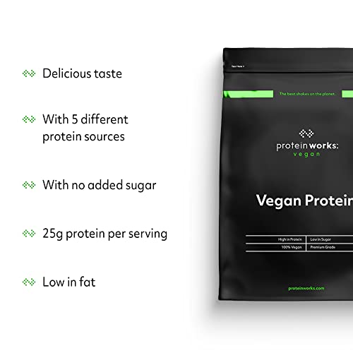 Protein Works - Vegan Protein Powder - Plant Based Protein Shake - Vegan Blend - Gluten Free