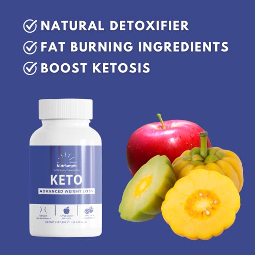 Nutriumph Keto BHB exogenous ketones - Keto Diet Pills - Advanced Ketone Supplement