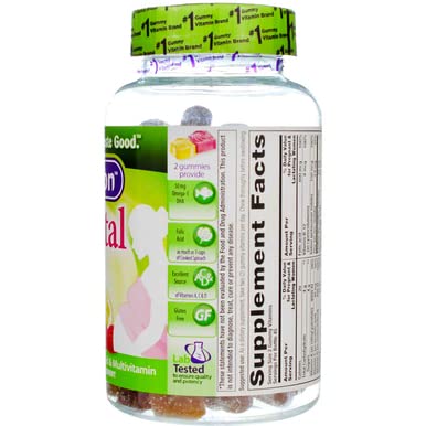 Vitafusion PreNatal Dietary Supplement, Lemon & Raspberry Lemonade Flavors 90 ea (Pack of 7)