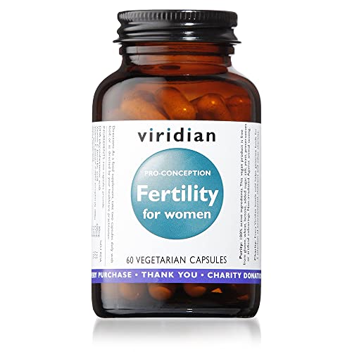 Viridian Fertility For Women 60 Veg Caps (Pro-Conception) New