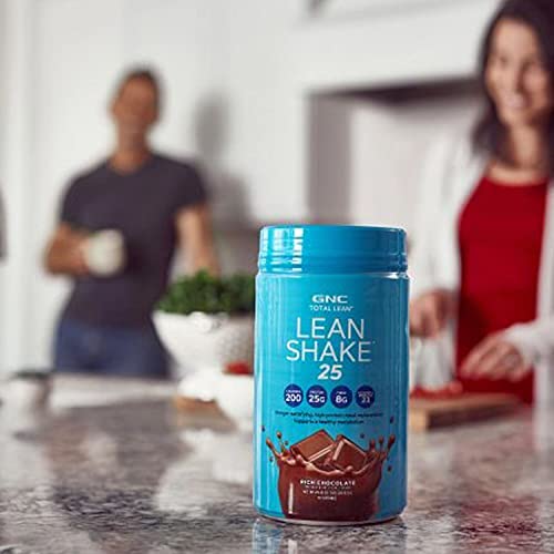 GNC Total Lean - Lean Shake 25 Protein Powder - High-Protein Meal Replacement Shake