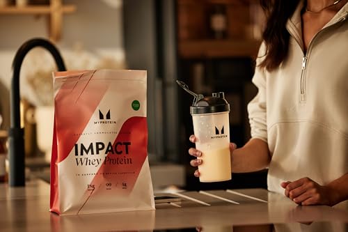 Myprotein Impact Whey Protein Blend, Vanilla, 2.2 lbs (40 Servings)