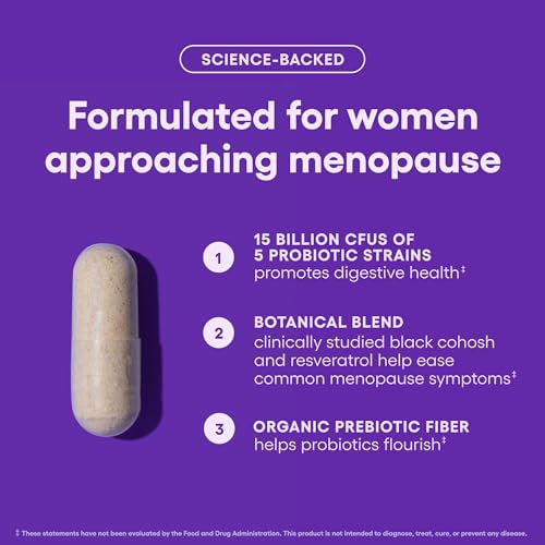 Physician's CHOICE Total Womens Menopause Support Bundle - Womens Probiotic 60ct