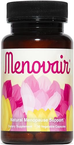 Menovair - Natural Menopause Support Supplement - Non-GMO, Vegan, Gluten-Free