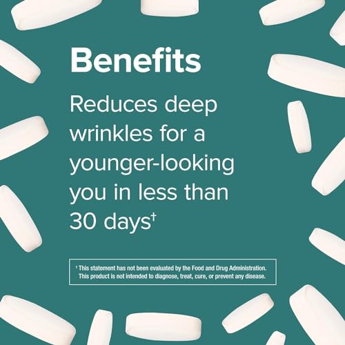 Webber Naturals Collagen30 Bioactive Collagen Peptides 2500 mg 180 Tablets