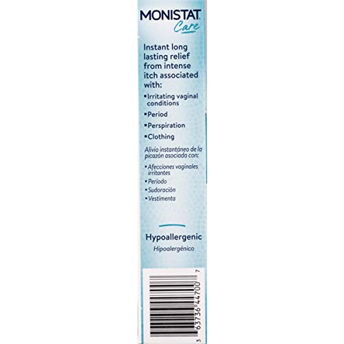 Monistat Care Instant Itch Relief Cream - Max Strength - Cools & Soothes - 1 OZ