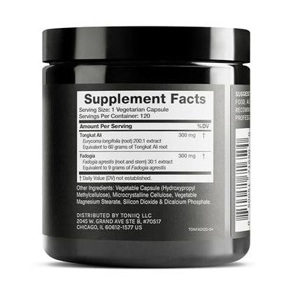 Ultra Concentrated 69,000mg Tongkat Ali Fadogia Agrestis Blend - 200:1 Tongkat Ali + 30:1