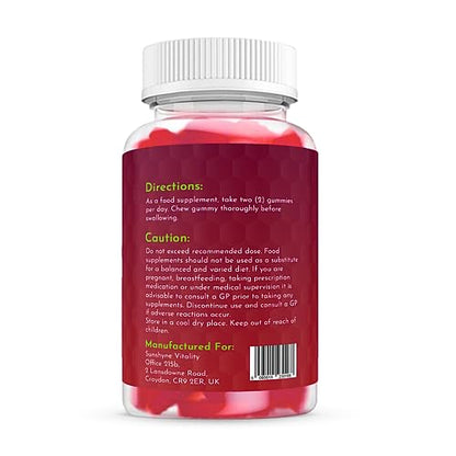 Glutathione Gummies - with Marine Collagen - 1050mg per Serving - Antioxidant Support