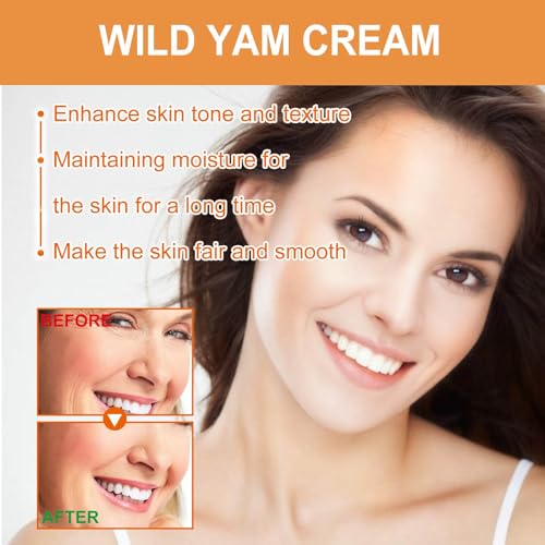 Mzluyin Wild Yam Cream,Annas Wild Yam Cream Organic Wild Yam Root Cream