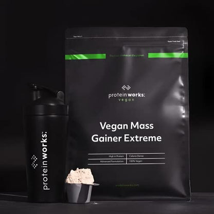 Protein Works - Vegan Mass Gainer Extreme - High Calorie Protein Powder - Weight Gainer
