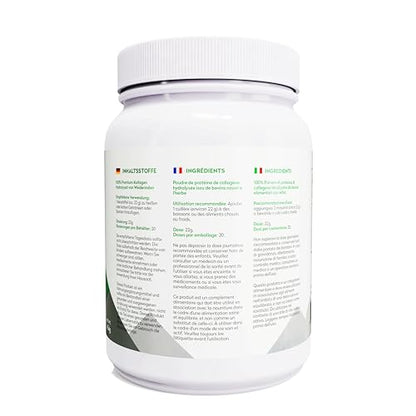 Pure Health Unflavored Collagen Powder Supplement 454g - 20g of Protein Per Serving