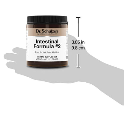Dr. Schulze's - Intestinal Formula #2 - Herbal Colon Cleanse Formula - 8 Oz. Jar