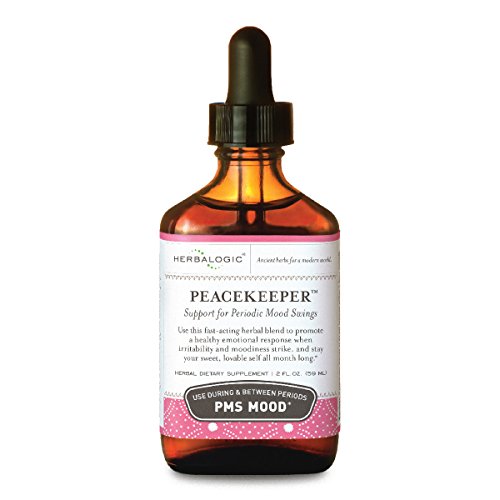 Herbalogic - Peacekeeper Liquid Herb Drops - Reduces PMS Related Mood Swings - Based
