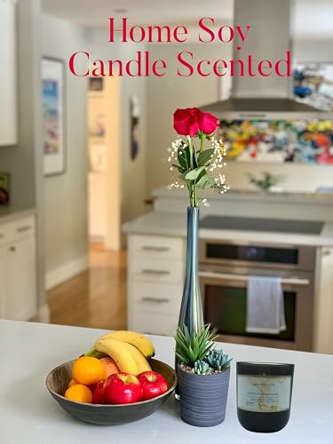 Sandalwood Bourbon Non-Toxic Candles - Natural Candles for Men - Aromatherapy Candle Relaxing