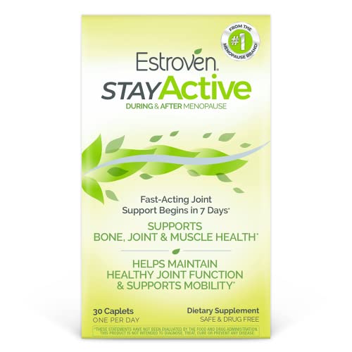 Estroven Stay Active, Fast-Acting Joint Support in Less Than 7 Days for During and After Menopause