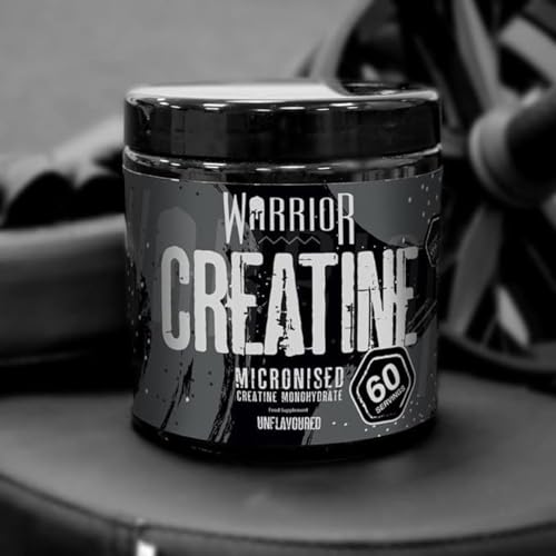 Warrior Creatine Monohydrate Powder - 300g - Micronised for Easy Mixing