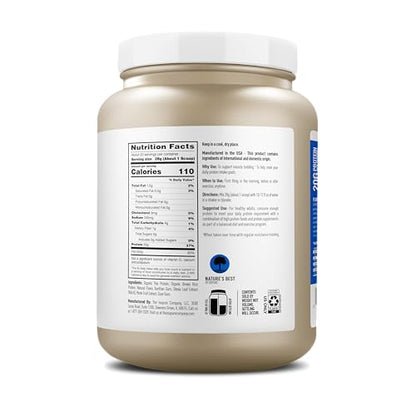 Isopure Vanilla Vegan Protein Powder, with Monk Fruit Sweetener & Amino Acids, Post Work