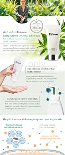 Relove Amino acid feminine Hygiene wash - Gynecologist - Green tea Fragrance