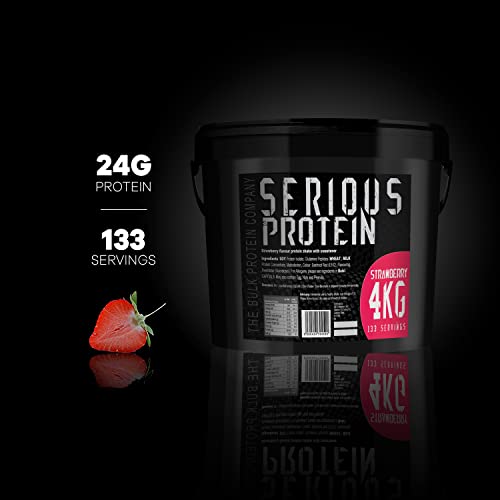 The Bulk Protein Company - SERIOUS PROTEIN - Whey Protein Powder - 4kg - Low Carb