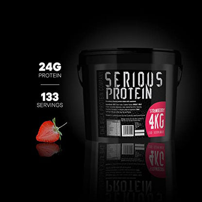 The Bulk Protein Company - SERIOUS PROTEIN - Whey Protein Powder - 4kg - Low Carb