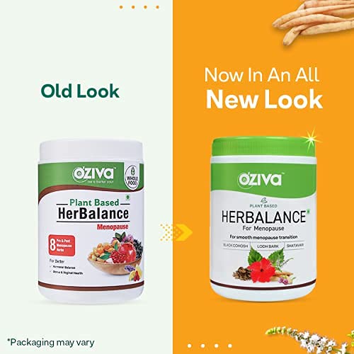 ROSEVILLA OZiva Plant Based HerBalance Menopause Relief Drink