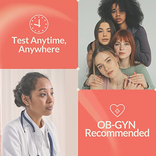 Vaginal PH Test Kit with Sterile Swabs and eBook - Vaginal PH Balance and Yeast Infection Test