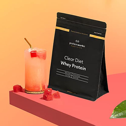 Protein Works - Clear Diet Whey Protein Isolate Powder - Refreshing High Protein Drink