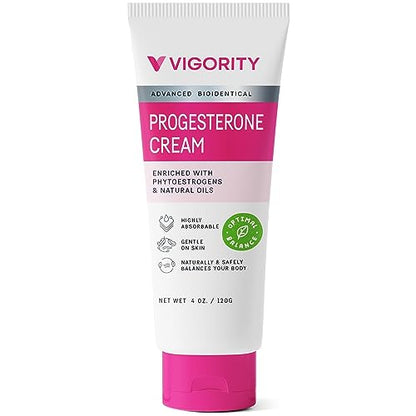 Progesterone Cream for Women Menopause Relief: Natural Bioidentical Progesterone Cream