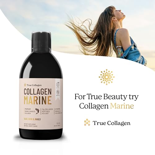 True Collagen Joint Peptides - Pack of 500ml, Berry Flavour - Dietary Supplements with Turmeric & Green Tea Extract