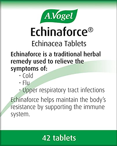 A.Vogel Echinaforce Echinacea Tablets - Relieves Cold & Flu Symptoms by Strengthening