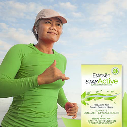 Estroven Stay Active, Fast-Acting Joint Support in Less Than 7 Days for During and After Menopause