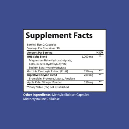 Nutriumph Keto BHB exogenous ketones - Keto Diet Pills - Advanced Ketone Supplement