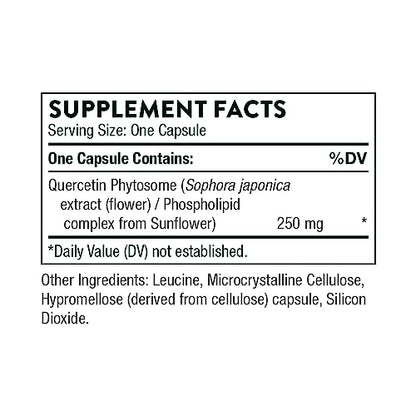 THORNE Quercetin Phytosome - Exclusive Phytosome Complex for Immune Health