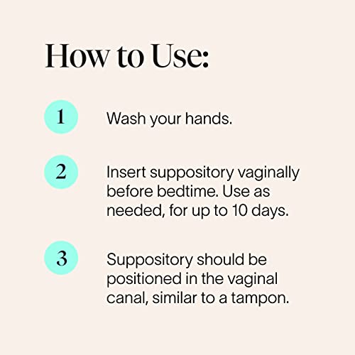 Cora Boric Acid Suppositories - Vaginal Suppository - pH Balance
