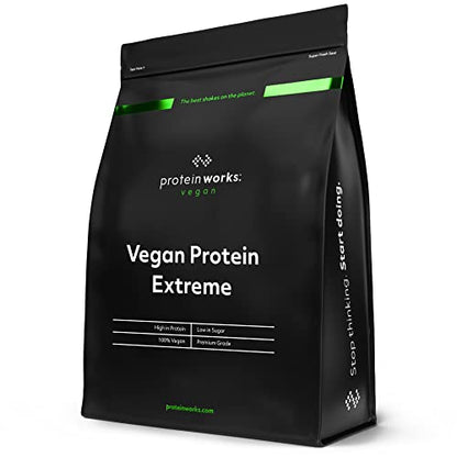 Protein Works - Vegan Protein Extreme - 29g Plant Based Protein - Added Vitamin Blend