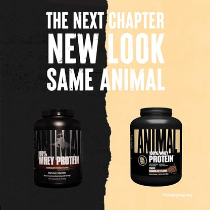 Animal 100% Whey Protein Powder - Whey Blend for Pre- or Post-Workout, Recovery