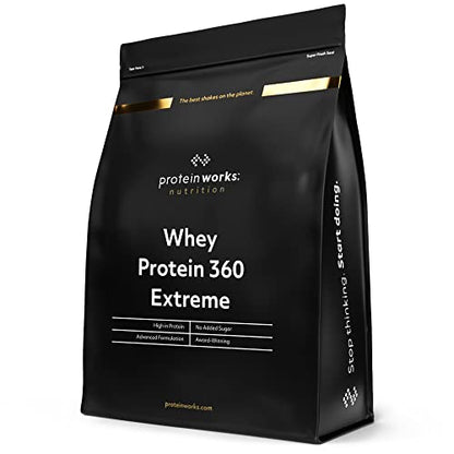 Protein Works - Whey Protein 360 Extreme - Added Vitamins - Muscle Building and Recovery