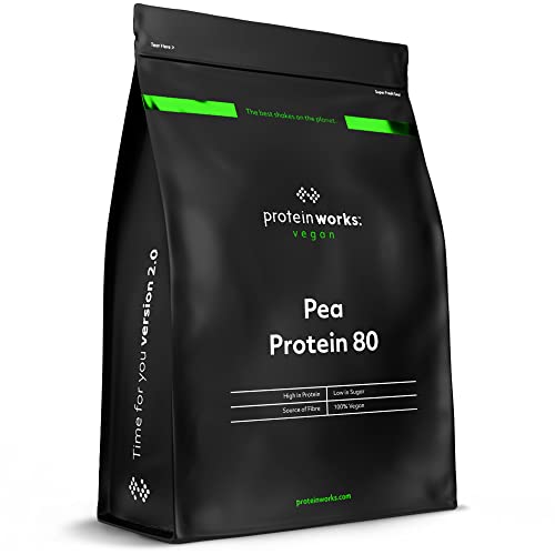 Protein Works - Pea Protein Isolate Protein Powder - 100% Plant-Based & Natural