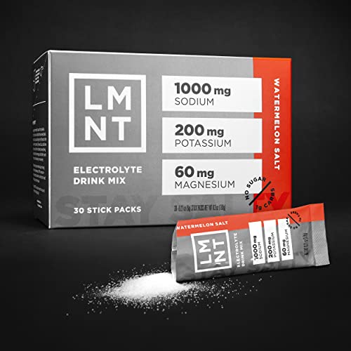 LMNT Keto Electrolyte Powder Packets - Paleo Hydration Powder - No Sugar, No Artificial