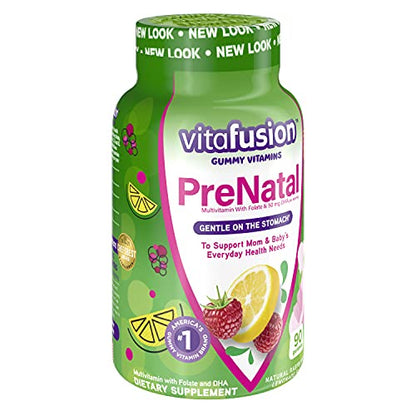 Vitafusion Prenatal, Gummy Vitamins IyVNst, 3Pack (90 Count)