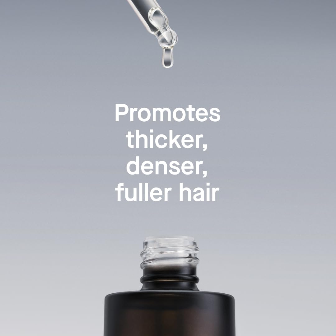 oneskin HAIR OS-01 Peptide Scalp Supplement Bundle - Reduce Shedding & Support Hair Density, 150 mL / 5 Fl Oz