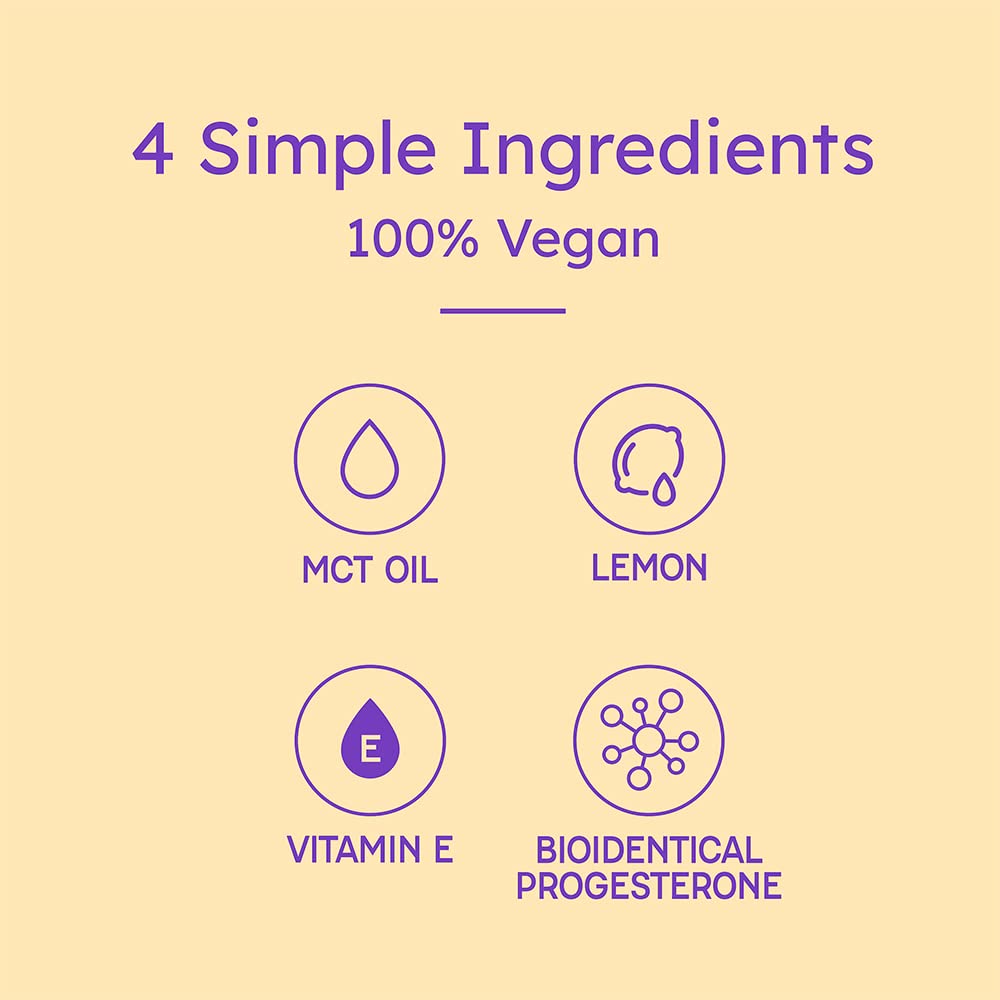 Proov Balancing Oil (Lemon) Plus Pro and Boost Supplements - Support Your Body's Natural Progesterone