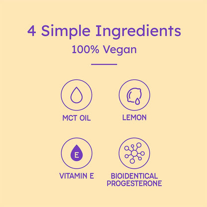 Proov Balancing Oil (Lemon) Plus Pro and Boost Supplements - Support Your Body's Natural Progesterone